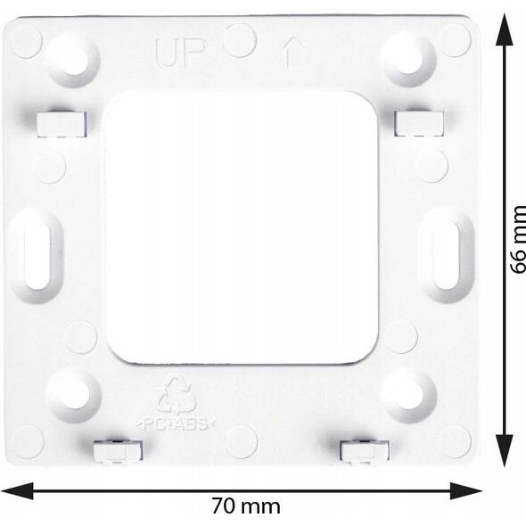 Salus Internetowy, natynkowy reglator temperatury ZigBee/868MHz, 230V, biały