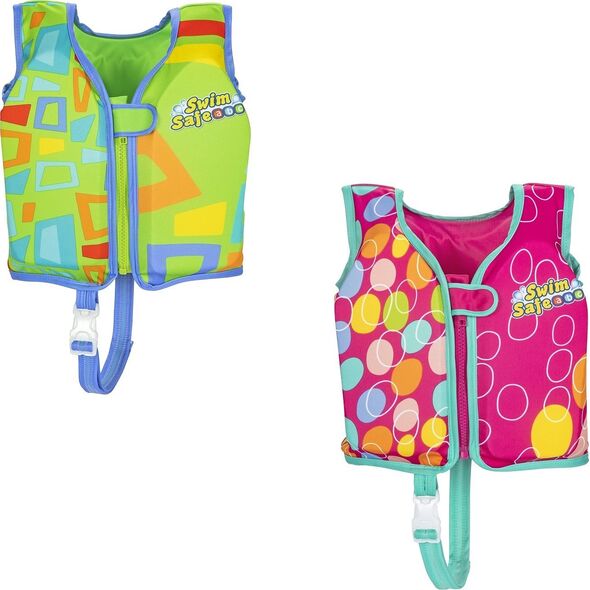 Bestway Dziecięca Kamizelka do Pływania Regulowana BESTWAY Aquastar Swim Vest Green