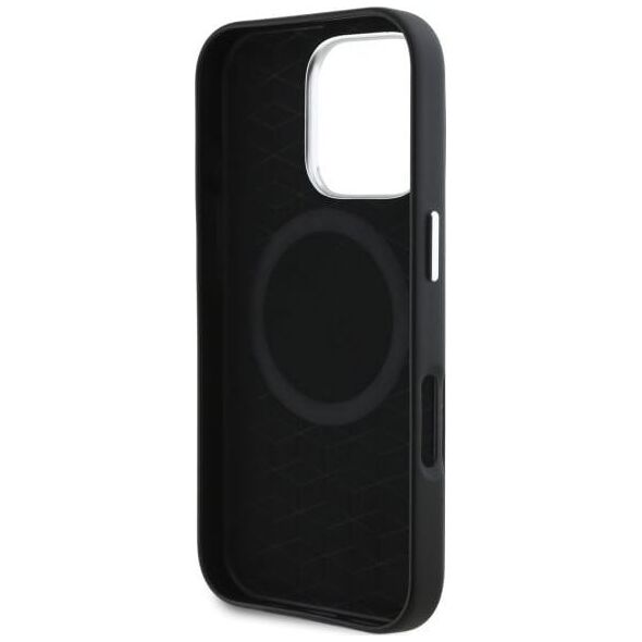 BMW BMW BMHMP16X23PMWK iPhone 16 Pro Max      6.9" czarny/black hardcase M Smooth Full Wrapped Metal MagSafe