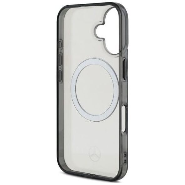 Mercedes Mercedes MEHMP16S23HUOKC iPhone 16 6.1"   transparent hardcase Printed logo MagSafe