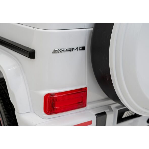 Triton Mercedes AMG G63 dla dzieci Biały + Pilot + MP3 LED + Wolny Start + EVA + Pasy