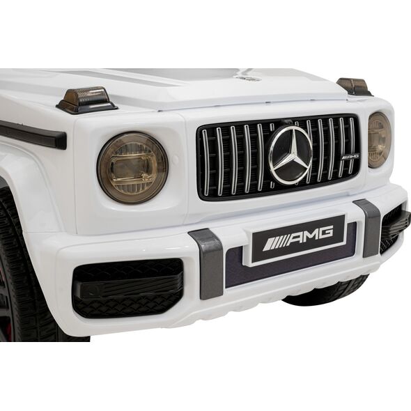 Triton Mercedes AMG G63 dla dzieci Biały + Pilot + MP3 LED + Wolny Start + EVA + Pasy