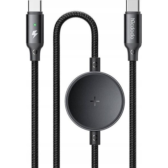 Kabel USB Mcdodo Kabel 2w1 Mcdodo CA-4170 USB-C + bezprzewodowa ładowarka Samsung Watch, 60W, 1.5m