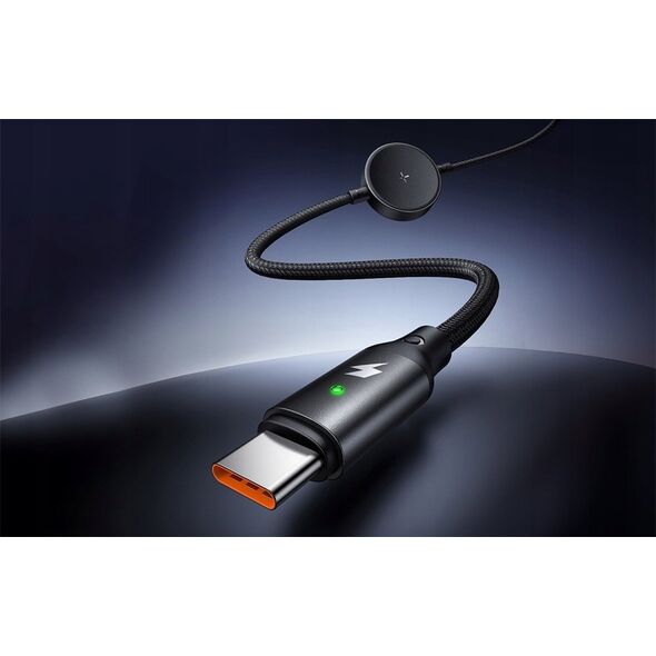 Kabel USB Mcdodo Kabel 2w1 Mcdodo CA-4170 USB-C + bezprzewodowa ładowarka Samsung Watch, 60W, 1.5m