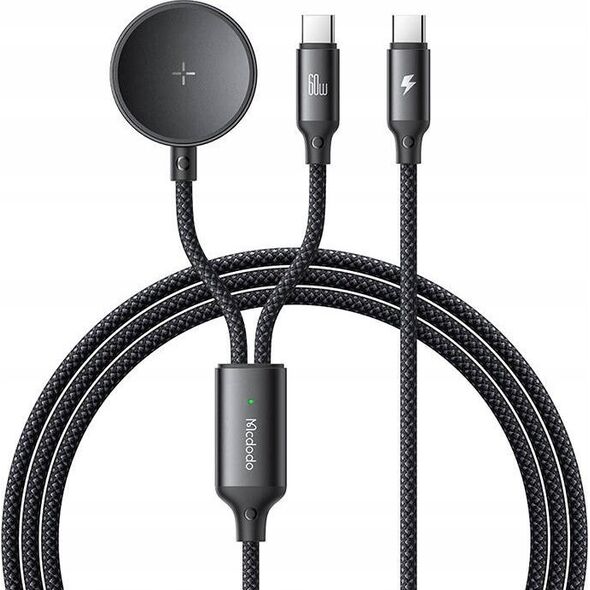 Kabel USB Mcdodo Kabel 2w1 Mcdodo CA-4210 USB-C + ładowarka Samsung Watch, 60W, 1.2m