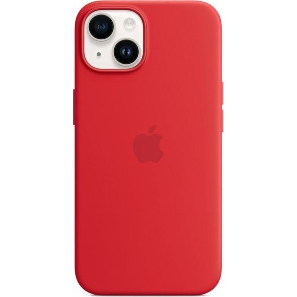 Apple iPhone 14 Silicone Case with MagSafe - (PRODUCT)RED