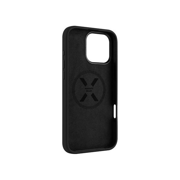 Fixed Fixed | MagFlow | Back Cover | Apple | iPhone 16 Pro Max | Silicone | Black