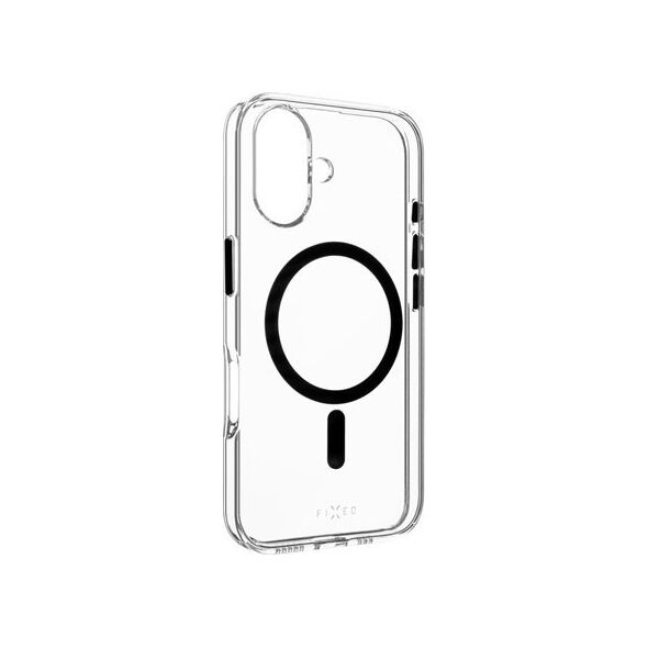 Fixed Fixed | MagPurity | Back Cover | Apple | iPhone 16 | TPU | Clear, Black
