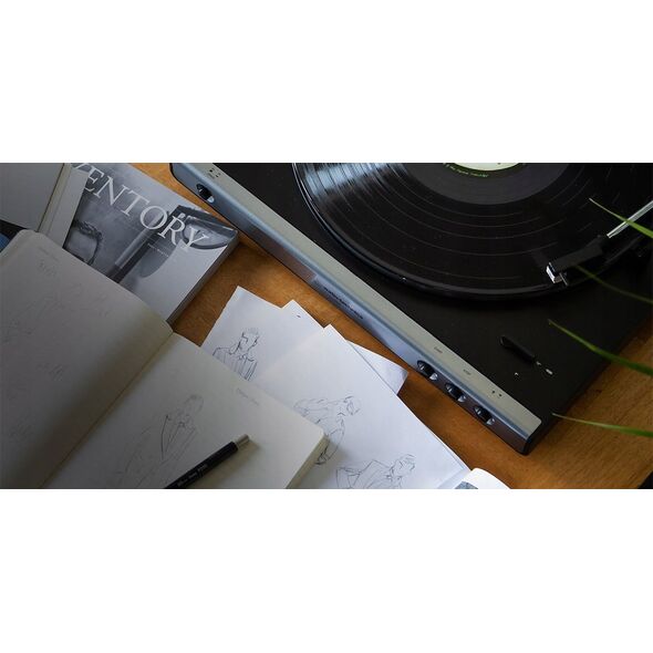 Gramofon Audio-Technica Audio Technica AT-LP60X Plattenspieler schwarz