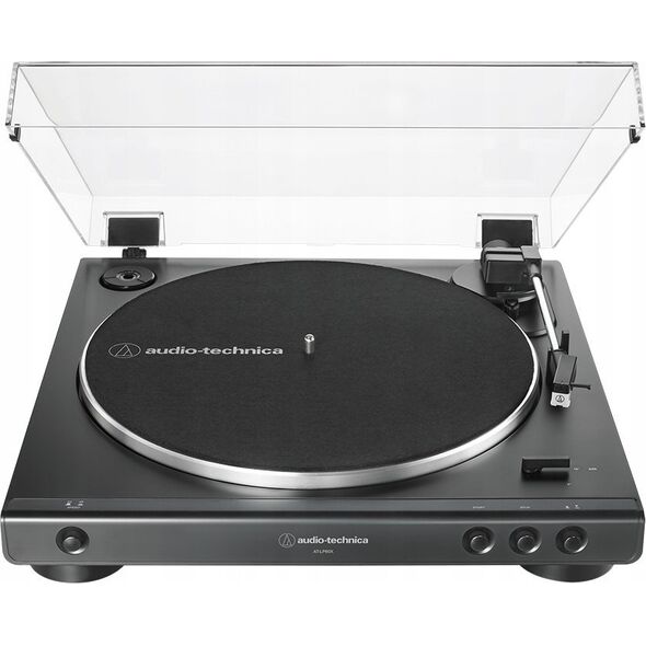 Gramofon Audio-Technica Audio Technica AT-LP60X Plattenspieler schwarz