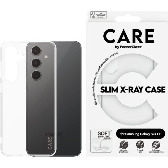 PanzerGlass CARE Fashionable Case Clear Samsung S24 FE