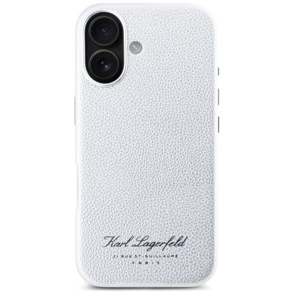 Karl Lagerfeld Karl Lagerfeld KLHCP16SPGWCMKHG iPhone    16 6,1" hardcase szary/grey hotel RSG