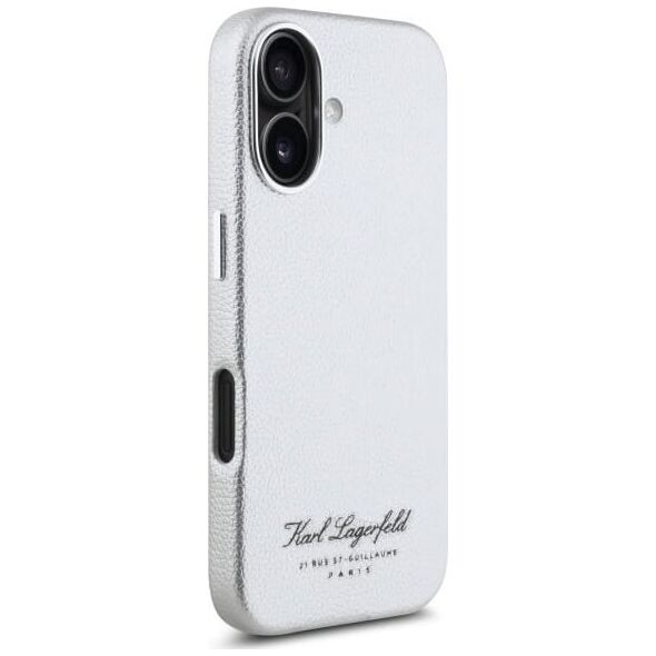 Karl Lagerfeld Karl Lagerfeld KLHCP16SPGWCMKHG iPhone    16 6,1" hardcase szary/grey hotel RSG