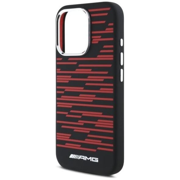 Mercedes AMG AMHMP16L24SSRRK iPhone 16 Pro 6.3"    czarny/black hardcase Silicone Graphics MagSafe