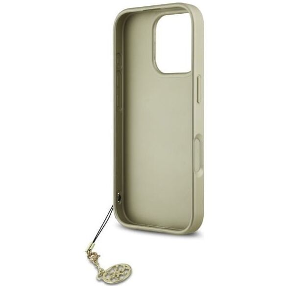 Guess Guess GUHCP16LGF4GGR iPhone 16 Pro 6.3"   czarny/black hardcase 4G Charms Collection