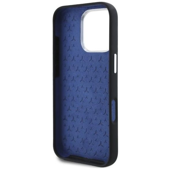 Mercedes Mercedes MEHMP16L23SUTTK iPhone 16 Pro    6.3" czarny/black hardcase Silicone Tonal Logo MagSafe
