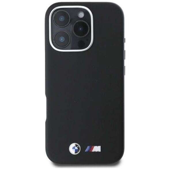 BMW BMW BMHCP16X23PMWK iPhone 16 Pro Max      6.9" czarny/black hardcase M Smooth Full Wrapped Metal