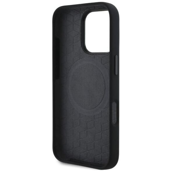 BMW BMW BMHMP16X23SROK iPhone 16 Pro Max      6.9" czarny/black hardcase M Silicone Printed Ring MagSafe