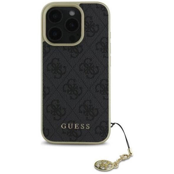 Guess Guess GUHCP16XGF4GGR iPhone 16 Pro Max    6.9" czarny/black hardcase 4G Charms Collection