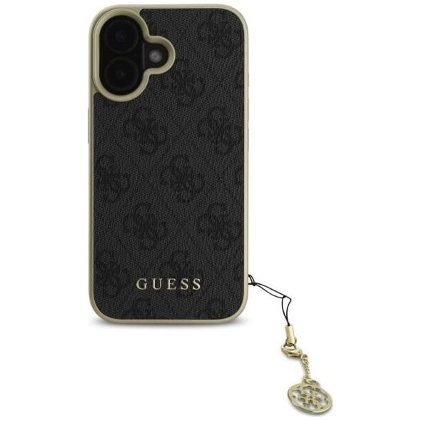 Guess Guess GUHCP16MGF4GGR iPhone 16 Plus 6.7"  czarny/black hardcase 4G Charms Collection