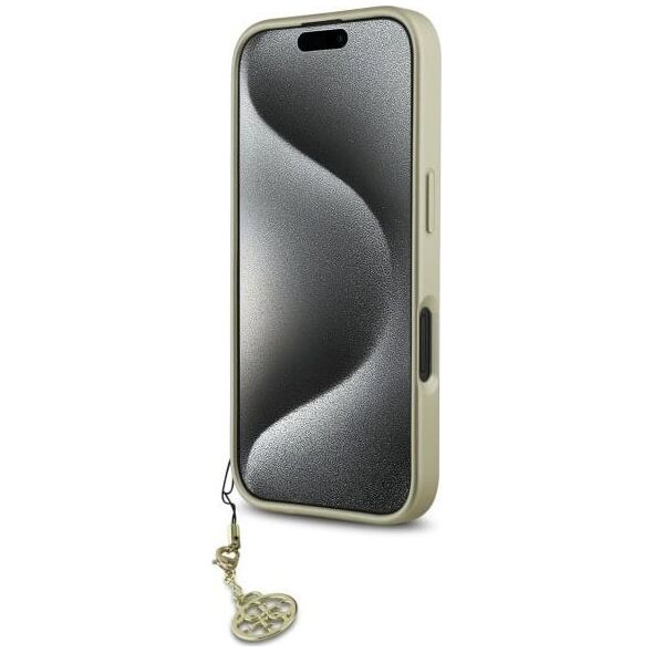 Guess Guess GUHCP16SGF4GGR iPhone 16 6.1"       czarny/black hardcase 4G Charms Collection