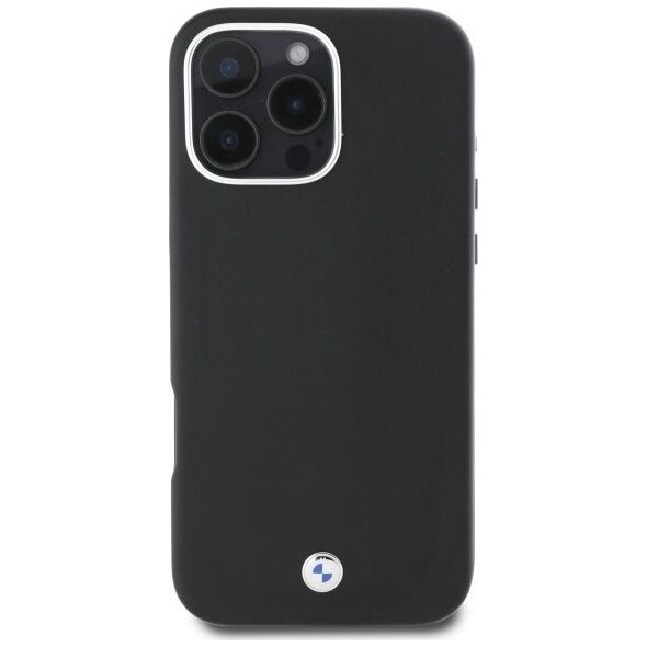 BMW BMW BMHMP16L23PUFWK iPhone 16 Pro 6.3" black/black hardcase Sign Full Wrapped Metal MagSafe