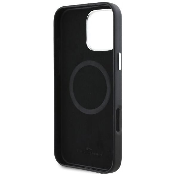 BMW BMW BMHMP16L23PUFWK iPhone 16 Pro 6.3" black/black hardcase Sign Full Wrapped Metal MagSafe