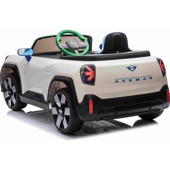 Mini Auto na akumulator Pojazd Mini Concept Aceman Biały 4x4