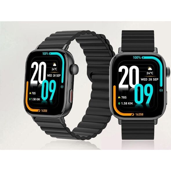 Smartwatch Colmi Smartwatch Colmi C8 Max z magnetycznym paskiem (czarny)