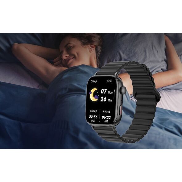 Smartwatch Colmi Smartwatch Colmi C8 Max z magnetycznym paskiem (czarny)