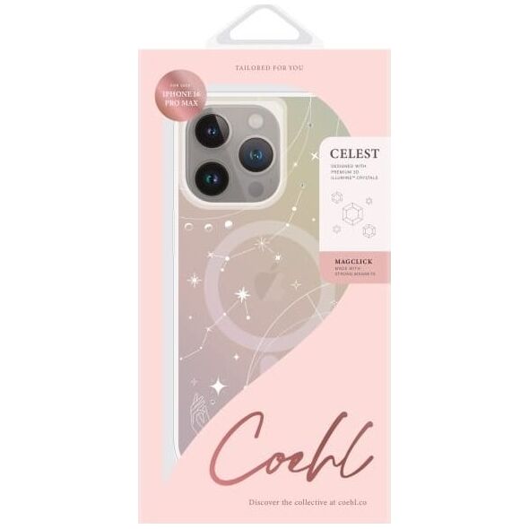 Uniq UNIQ etui Coehl Celest iPhone 16 Pro Max  6.9" Magnetic Charging opal/iridescent