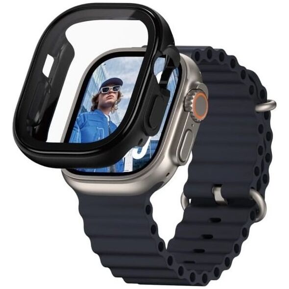 PanzerGlass PanzerGlass Snappie Full Body Apple       Watch Ultra 2 Czarny/Black 3724