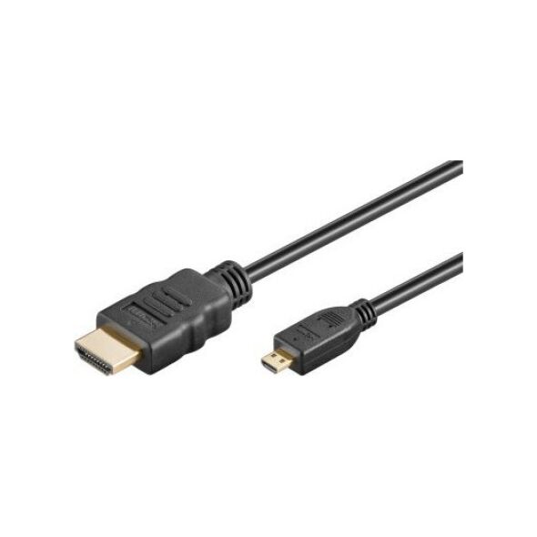 Kabel Goobay Kabel HDMI™ o bardzo dużej szybkości transmisji do Micro-HDMI™ 8K @ 60 Hz - Długość kabla 1 m