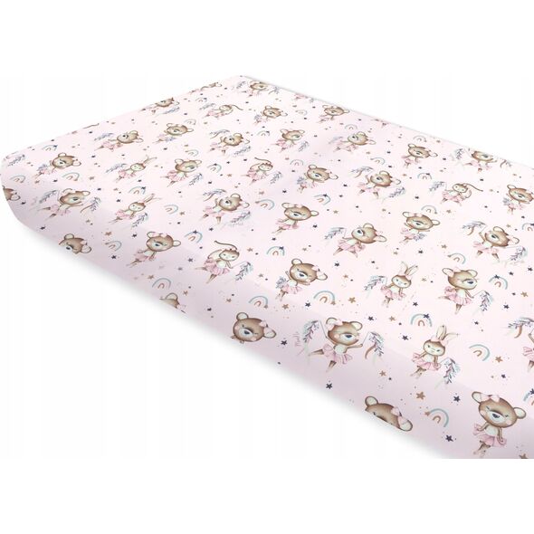 MimiNu MIMINU Sheet for cot, Little Ballerina, 60 x 120 cm