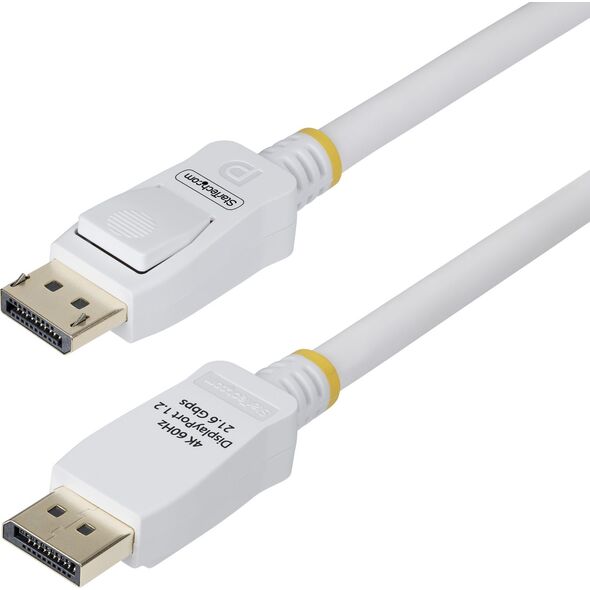 Kabel StarTech StarTech DP12-CABLE-10FTW kabel DisplayPort 3 m Biały
