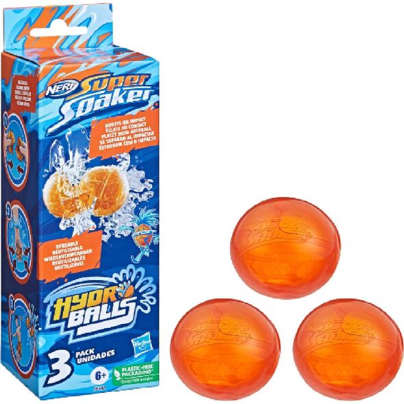 Nerf NERF hydro balls Super Soaker, 3 pcs., F63925L0