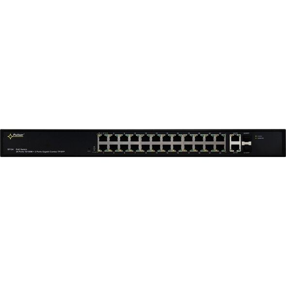 Switch Pulsar SWITCH POE PULSAR SF124 24+2 UPLINK/SFP POE+ GIGABIT