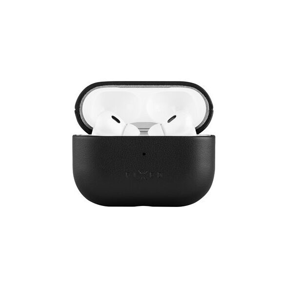 Fixed Fixed | Earbuds Case with MagSafe Support | Apple AirPods Pro 2/Pro 2 (USB-C) | Juodas | Leather