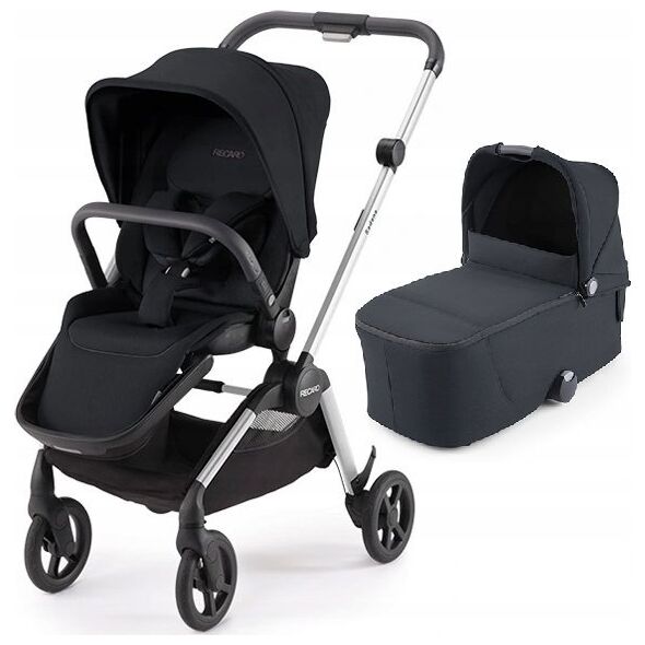 Wózek Recaro Recaro Sadena/Celona klapvognssæde Select Night Juodas