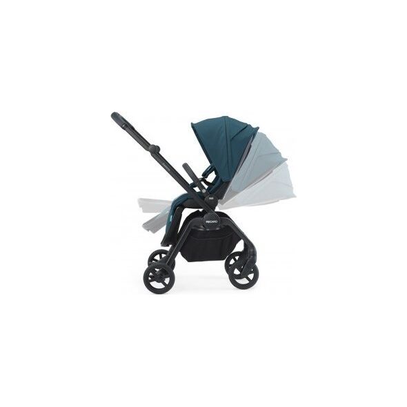 Wózek Recaro Recaro Sadena/Celona klapvognssæde Select Night Juodas
