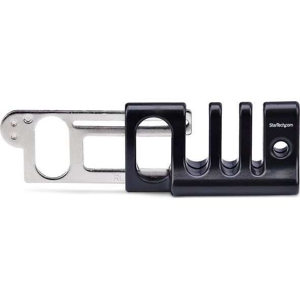 Organizer StarTech StarTech CABLE-ORGANIZER-LOCK organizator na kable Biurko Uchwyt na kabel Czarny