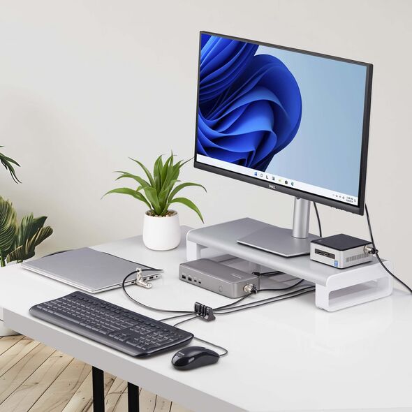 Organizer StarTech StarTech CABLE-ORGANIZER-LOCK organizator na kable Biurko Uchwyt na kabel Czarny