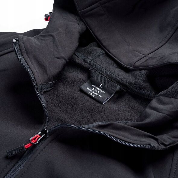 Kurtka męska hitec Męska kurtka przejściowa softshell z kapturem membrana 8000mm Neti II rozmiar M