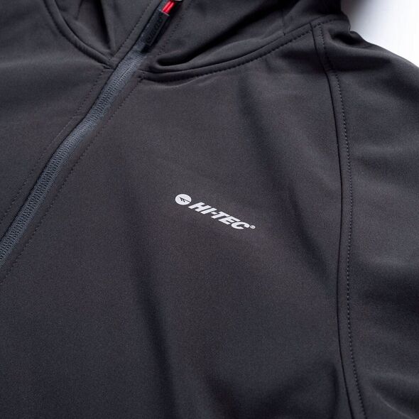 Kurtka męska hitec Męska kurtka przejściowa softshell z kapturem membrana 8000mm Neti II rozmiar M