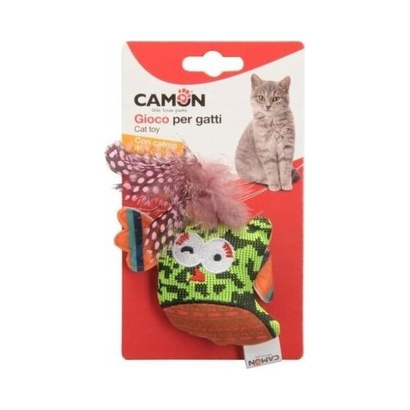 Camon Camon Cat Toy Ptaszek z dzwonkiem i kocimietką 10cm