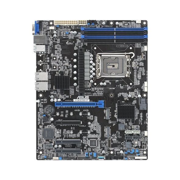 Asus Płyta główna Asus P13R-E/10G-2T 1x LGA1700 Intel Xeon E-24XX C266 (4xDIMM 8x SATA 2xM.2 2x10GbE ASMB11-iKVM ATX)