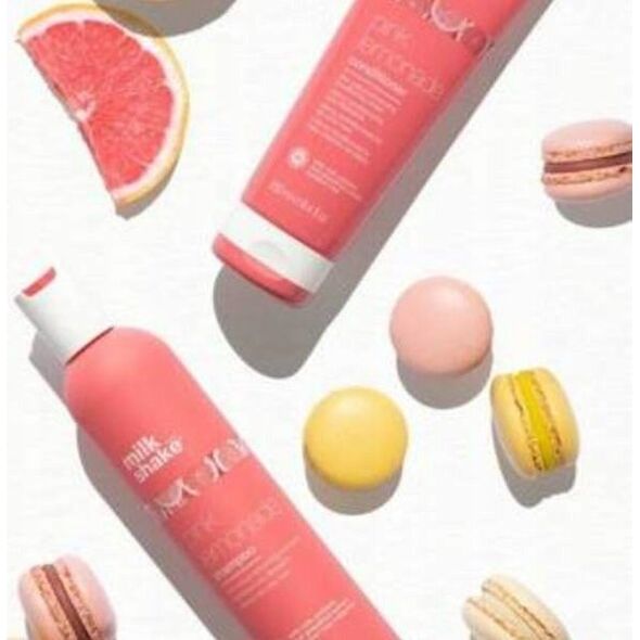 Milk Shake Milk Shake, Pink Lemonade, Milk Proteins, Hair Colour Shampoo, For Blonde Hair,  Pink, 250 ml For Women