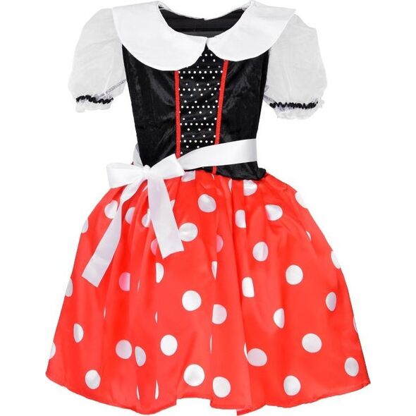 Jokomisiada Uroczy Kostium Strój Myszki Minnie dla Dziewczynki przebranie L/XL ZA5280