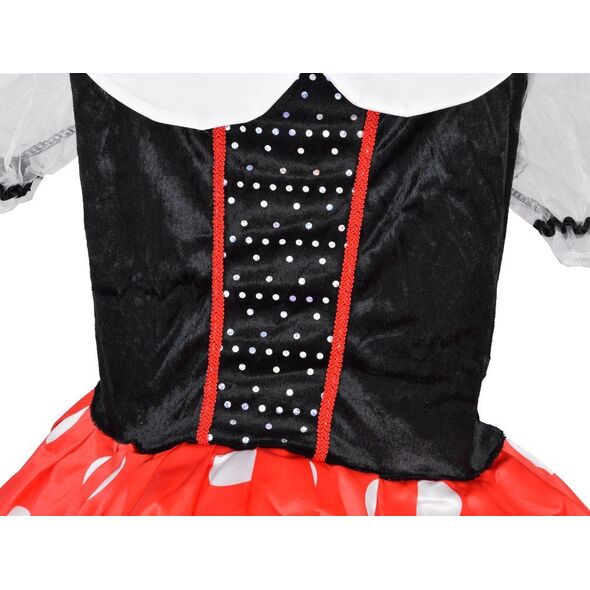 Jokomisiada Uroczy Kostium Strój Myszki Minnie dla Dziewczynki przebranie L/XL ZA5280