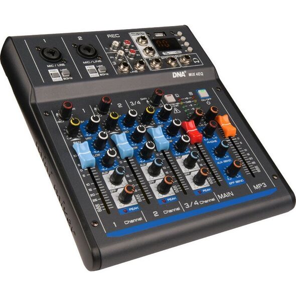 DNA DNA MIX 4 EQ mikser audio USB MP3 Bluetooth analogowy 4 kanały
